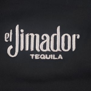 Adidas El Jimador Large Black 3 Stripes French Terry Quarter‎ Zip Pullover A190